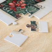 ヴィンテージクリスマスパターンパズル ジグソーパズル (側面)