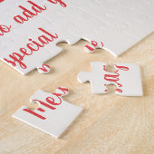 ヴィンテージクリスマスビクトリアン家族 ジグソーパズル (側面)