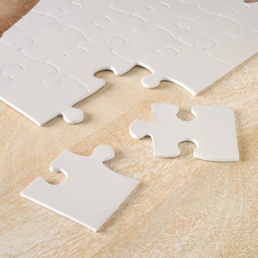 ヴィンテージクリスマスビクトリアン、エンジェルwフローラリース ジグソーパズル (側面)