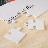 ヴィンテージクリスマスビクトリアン、カップルがパーティーへ ジグソーパズル (側面)