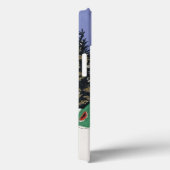 ヴィンテージクリスマスビクトリアン、カップルがパーティーへ Case-Mate iPhoneケース (裏面 / 右)