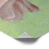 ヴィンテージクリスマスビクトリアン、天使とケルブ ポスター (角)