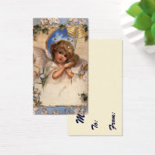 ヴィンテージクリスマスビクトリアン、天使と金ゴールドベル (デスク)