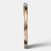 ヴィンテージクリスマスビクトリアン、天使と金ゴールドベル Case-Mate iPhoneケース (裏面 / 左)