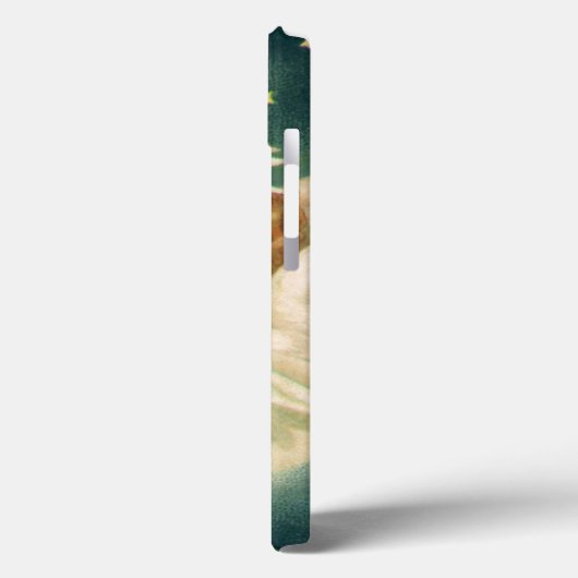 ヴィンテージクリスマスビクトリアン、天使と金ゴールド星 Case-Mate iPhoneケース (裏面 / 左)