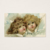 ヴィンテージクリスマスビクトリアン、天使の雲 (正面)