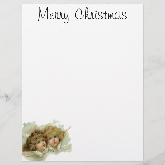 ヴィンテージクリスマスビクトリアン、天使の雲 (正面)