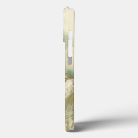 ヴィンテージクリスマスビクトリアン、天使の雲 Case-Mate iPhoneケース (裏面 / 左)