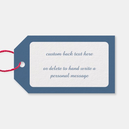 ヴィンテージクリスマスビクトリアン、帆船の天使 ギフトタグ (裏面横)