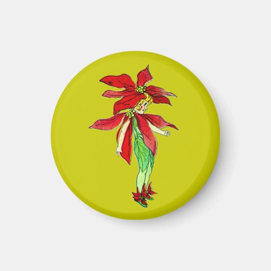 ヴィンテージクリスマスピクセル マグネット (正面)