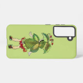 ヴィンテージクリスマスピクセル SAMSUNG GALAXYケース (裏面横)