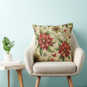 ヴィンテージクリスマスピロー – レトロホリデーデザイン クッション (椅子)