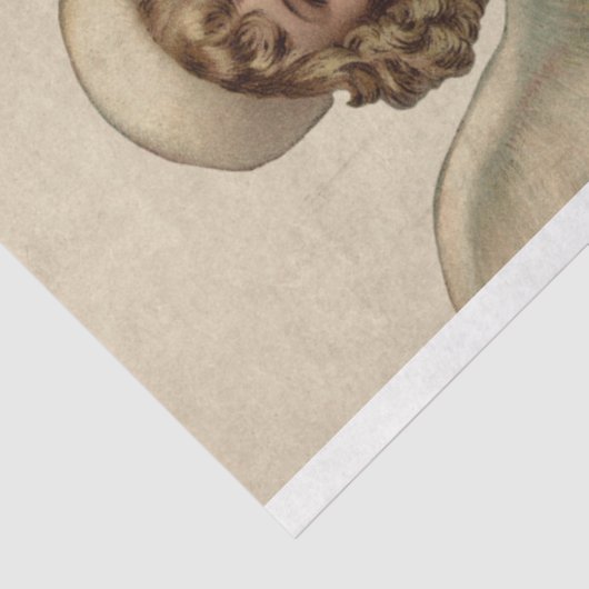 ヴィンテージクリスマスピンクエンジェルエフェメラデクページ 薄葉紙 (詳細)