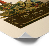 ヴィンテージクリスマスピープルズ人気がある月次1923 ポスター (角)