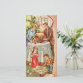 ヴィンテージクリスマスファミリーアットホーム シーズンカード (スタンド正面)