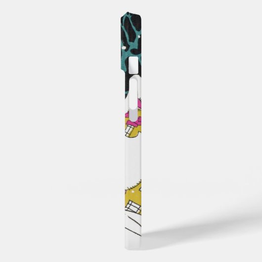 ヴィンテージクリスマスファンシー、ビクトリアンタウンピープル Case-Mate iPhoneケース (裏面 / 左)