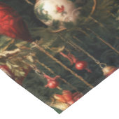 ヴィンテージクリスマスファンタジーフローラルパターン テーブルクロス (アングル)