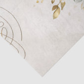 ヴィンテージクリスマスフローラリースエフェメラデクページ 薄葉紙 (詳細)