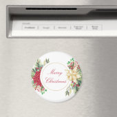 ヴィンテージクリスマスフローラ マグネット (インサイチュ (食洗機))