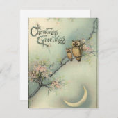 ヴィンテージクリスマスフール シーズンカード (正面/裏面)