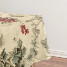 ヴィンテージクリスマスブルージェイ赤モッキンバード