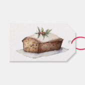 ヴィンテージクリスマスブレッドギフトラベル ギフトタグ (正面(横))