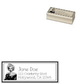 ヴィンテージクリスマスブロンドシャンパンアート ラバースタンプ (押印)