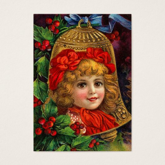 ヴィンテージクリスマスプレゼントラベル (正面)