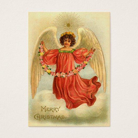 ヴィンテージクリスマスプレゼントラベル (正面)