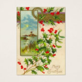 ヴィンテージクリスマスプレゼントラベル (正面)