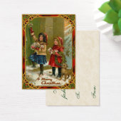 ヴィンテージクリスマスプレゼントラベル (デスク)