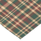 ヴィンテージクリスマスプレッドレッドとグリーン ショートテーブルランナー (コーナー)