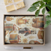 ヴィンテージクリスマスベア 薄葉紙 (ギフト)