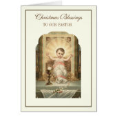 ヴィンテージクリスマスベビーイエズタベルナクル神父 (正面)