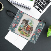 ヴィンテージクリスマスベビードンキーサボサクタスサクランス シーズンポストカード