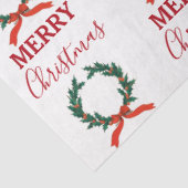 ヴィンテージクリスマスベリーリースホリデイ 薄葉紙 (詳細)