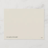 ヴィンテージクリスマスベルのはがき シーズンポストカード (裏面)