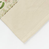 ヴィンテージクリスマスベルズホリデーフリースブランケット フリースブランケット (角)