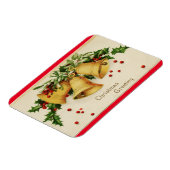 ヴィンテージクリスマスベルズマグネット マグネット (左側)