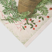 ヴィンテージクリスマスベル（エバーグリーン）ティッシュペーパー 薄葉紙 (詳細)