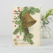ヴィンテージクリスマスベル(エバーグリーン)フラットカード シーズンカード (スタンド正面)