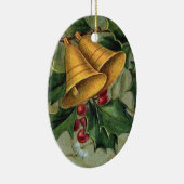 ヴィンテージクリスマスベル セラミックオーナメント (右)