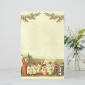 ヴィンテージクリスマスベージュの人々 (スタンド正面)