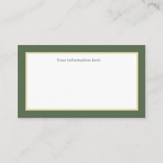 ヴィンテージクリスマスホリデイエンジェル  名刺 (裏面)