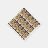 ヴィンテージクリスマスホリデビクトリアンィーナプキンス スタンダードカクテルナプキン (角)