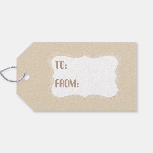 ヴィンテージクリスマスホリデーバルブパーティー追加の名前タグ ギフトタグ (裏面横)