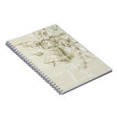 ヴィンテージクリスマスホリデーベルニュートラル ノートブック (右側)