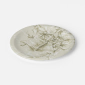 ヴィンテージクリスマスホリデーベルニュートラル ペーパープレート (アングル)