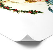 ヴィンテージクリスマスボーイ ポスター (角)