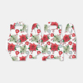 ヴィンテージクリスマスポインセチア花とオーナメント フェイバーボックス (折り畳みなし)